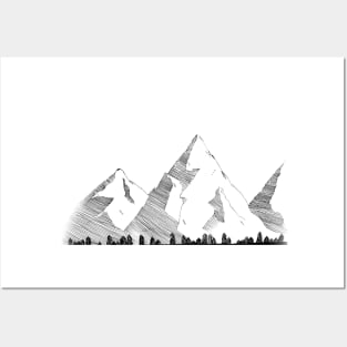 Mountains Posters and Art